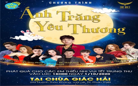 Bầu show Lê Hùng, Hồ Quang Hiếu chung tay cùng chương trình “Ánh trăng yêu thương 2020"